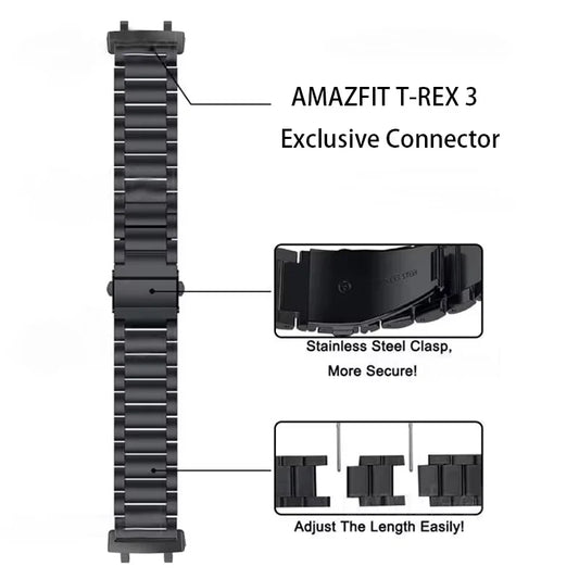 Stainless Steel Smart Watch Band